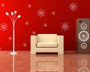 Snowflake Pattern Wall  Sticker